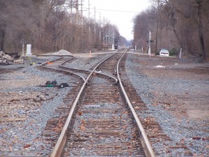 Grand Elk / Elkhart &amp; Western Switch (looking East)