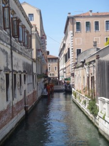 One of the MANY canals in Venice, Italy