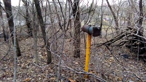 unknown object, just west of Grant Street