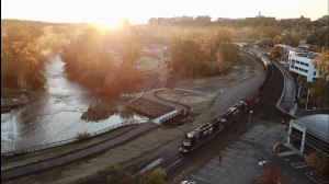 NS B25 WB at Sunrise