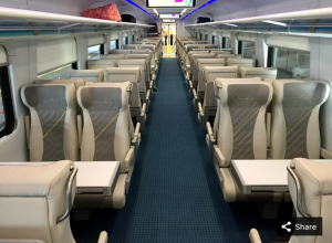 Birhgtline Seats Via Brightline