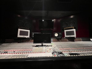 Dr. Dre, Snoop Dogg, and many more other artists that Marshall collaborated with sat at this SSL board, and put their songs together there.